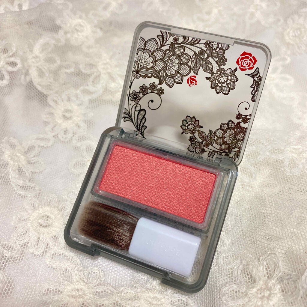 パウダー チーク/ちふれ/パウダーチークを使ったクチコミ(2枚目)