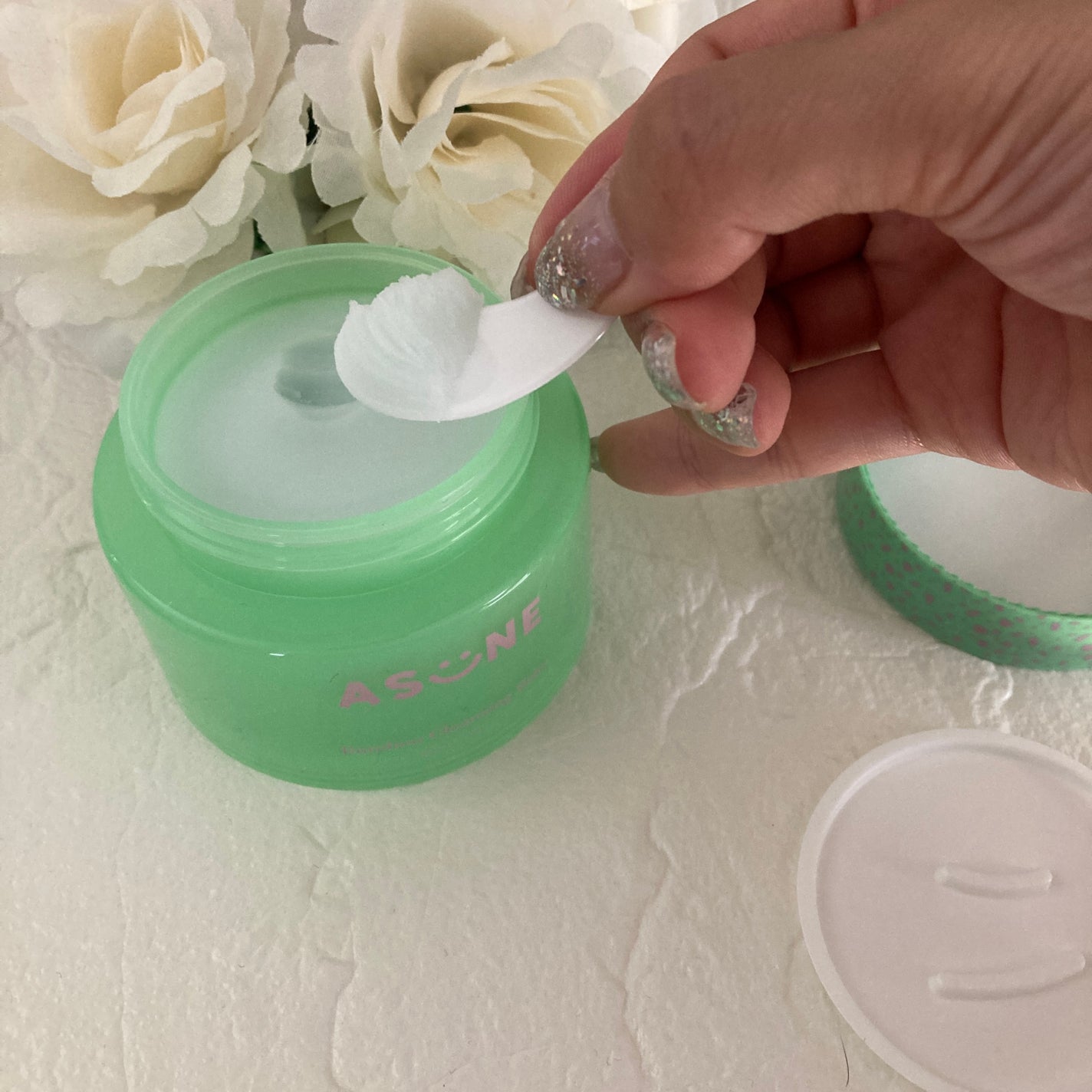 バンブークレンジングバーム/ASUNE /クレンジングバームを使ったクチコミ(1枚目)