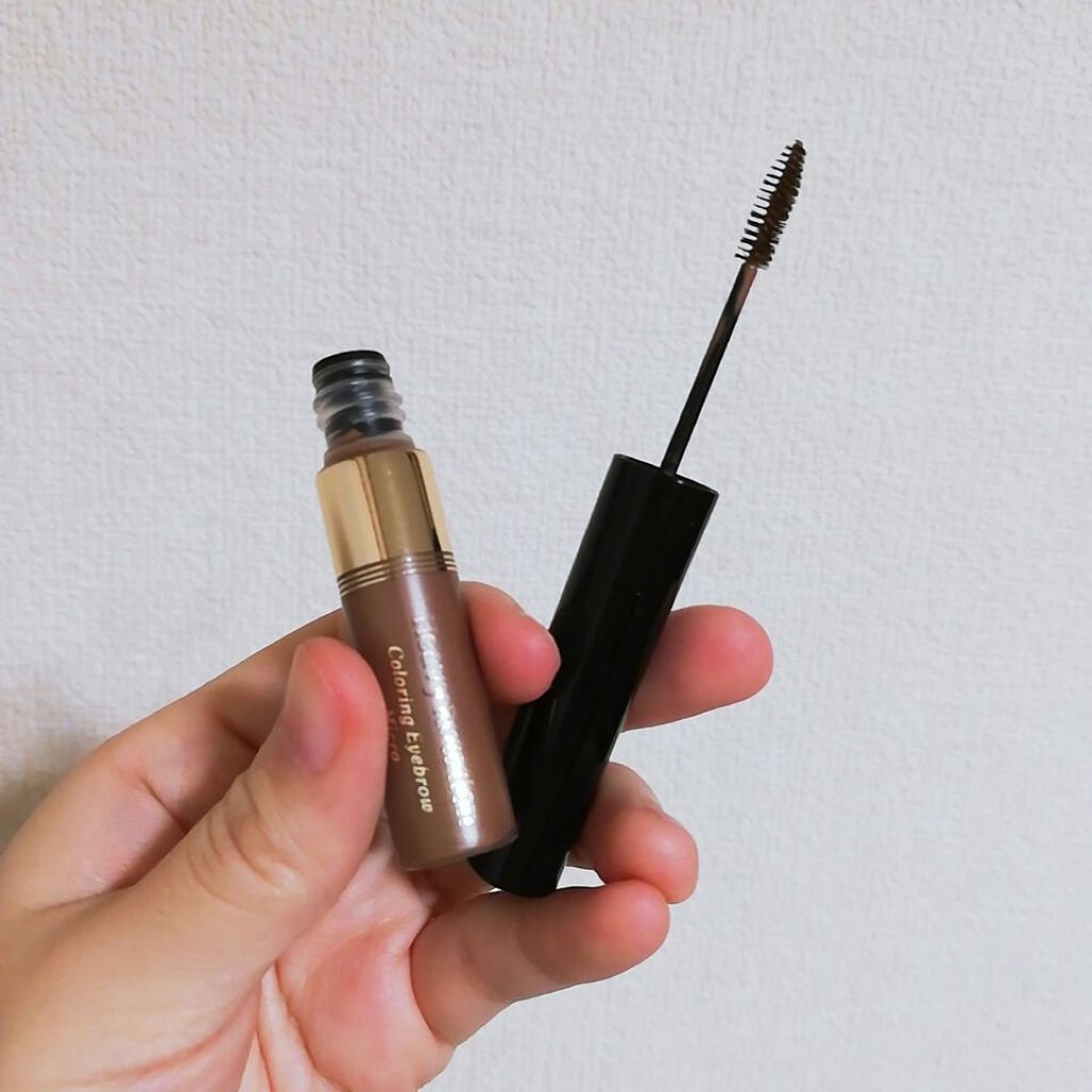 カラーリングアイブロウ マイクロ/ヘビーローテーション/眉マスカラを使ったクチコミ(2枚目)