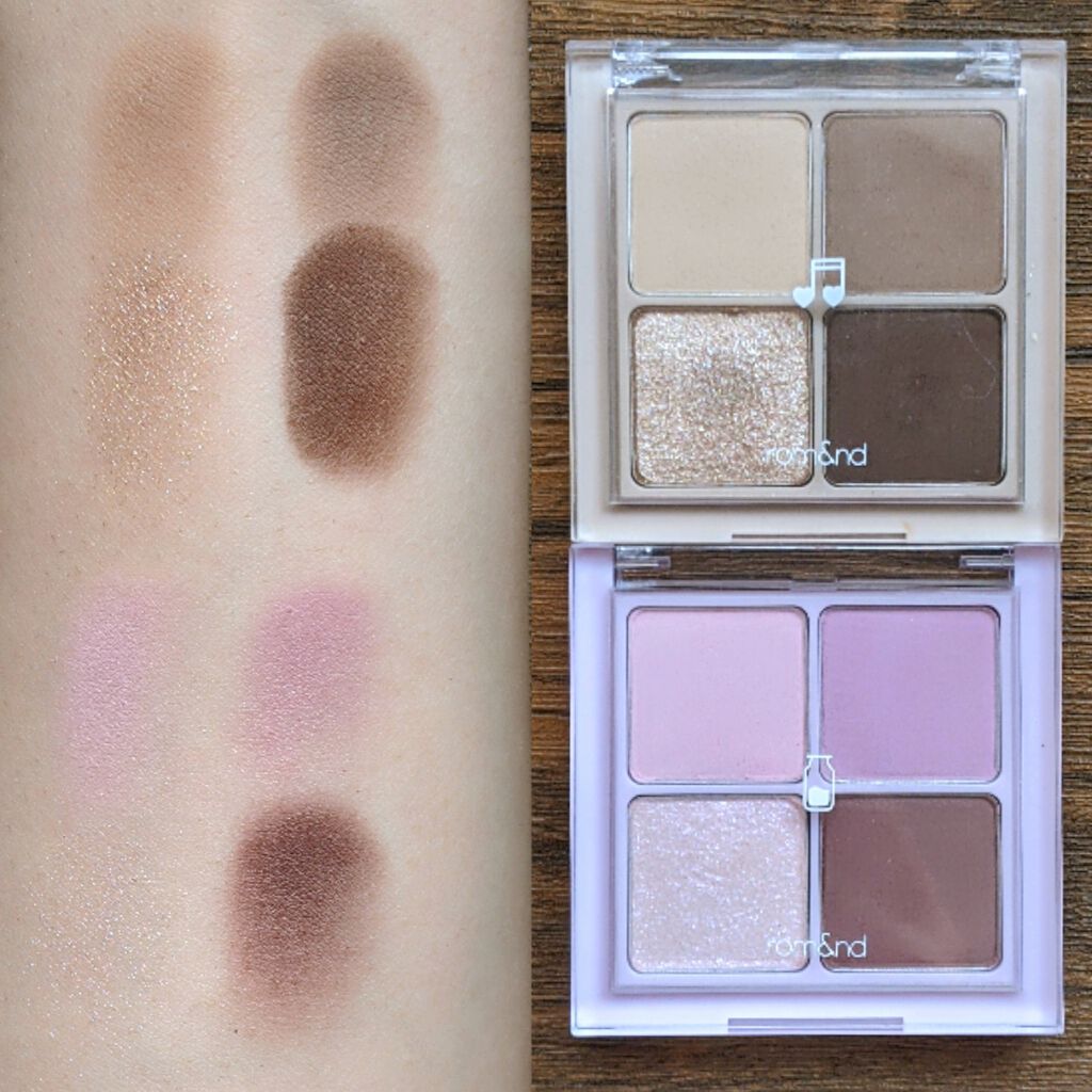 ベターザンアイズ ミュージックシリーズ/rom&nd/アイシャドウパレットを使ったクチコミ（2枚目）