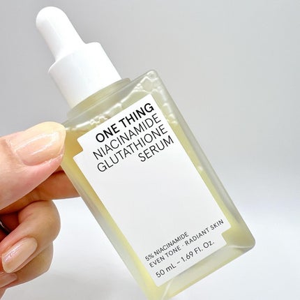 ナイアシンアミドグルタチオントナー/ONE THING/化粧水を使ったクチコミ(5枚目)