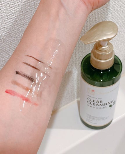 クリアクレンジング 京都宇治茶葉/世田谷コスメ/クレンジングジェルを使ったクチコミ(5枚目)