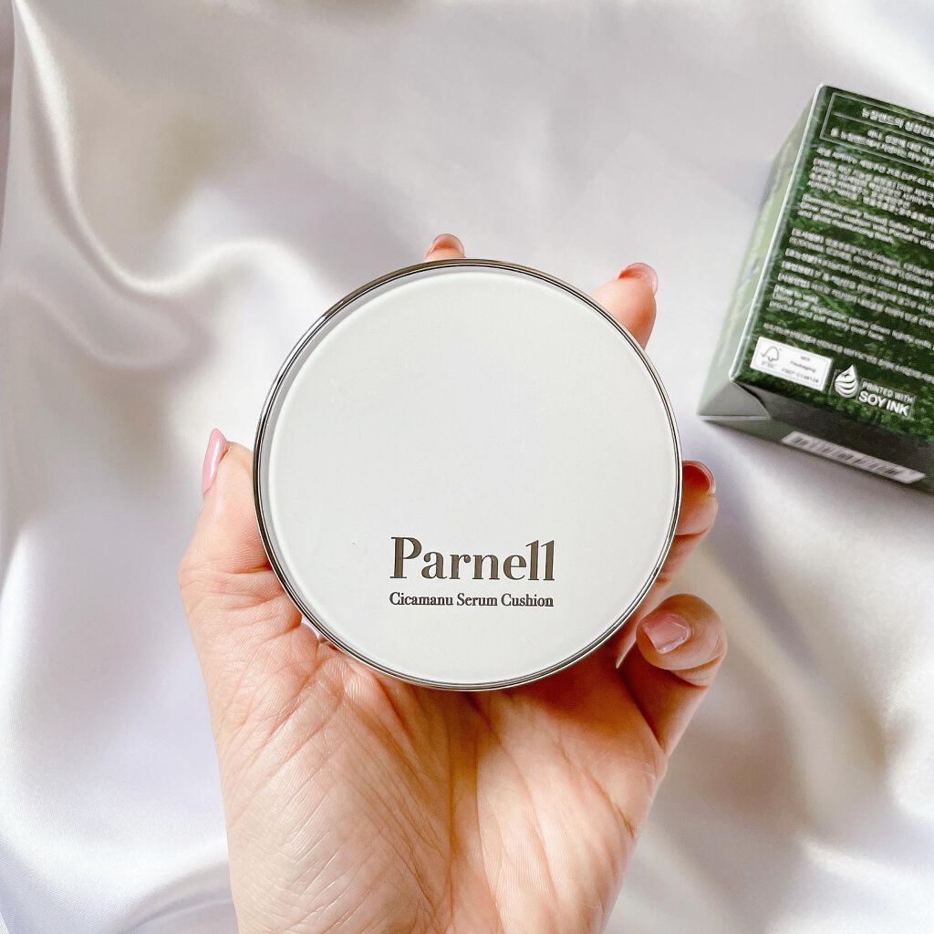 シカマヌ セラム クッションファンデ/parnell/クッションファンデーションを使ったクチコミ(5枚目)