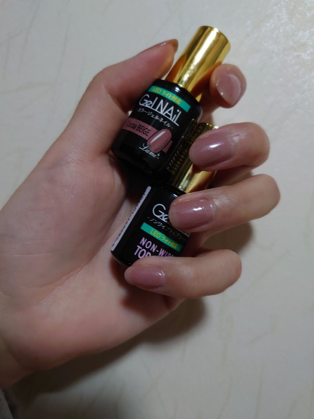 ジェルネイル（ライト対応）/セリア/ジェルネイルを使ったクチコミ（1枚目）