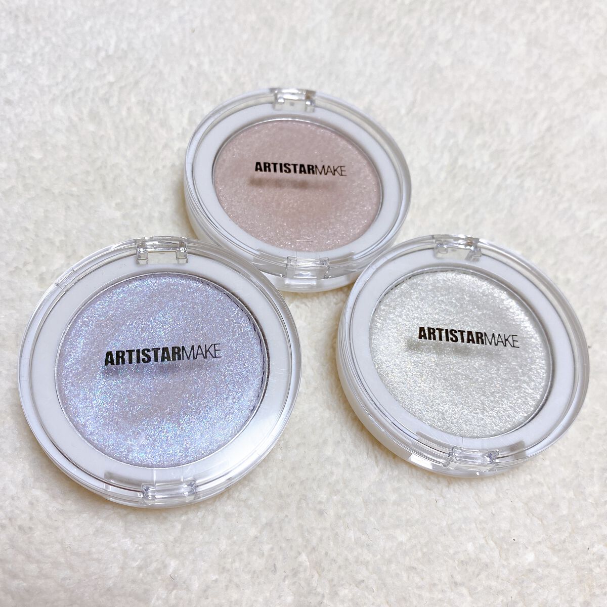 ARTISTARMAKE S トッピングシャワー/COSMETIC PRESS/単色アイシャドウを使ったクチコミ(4枚目)