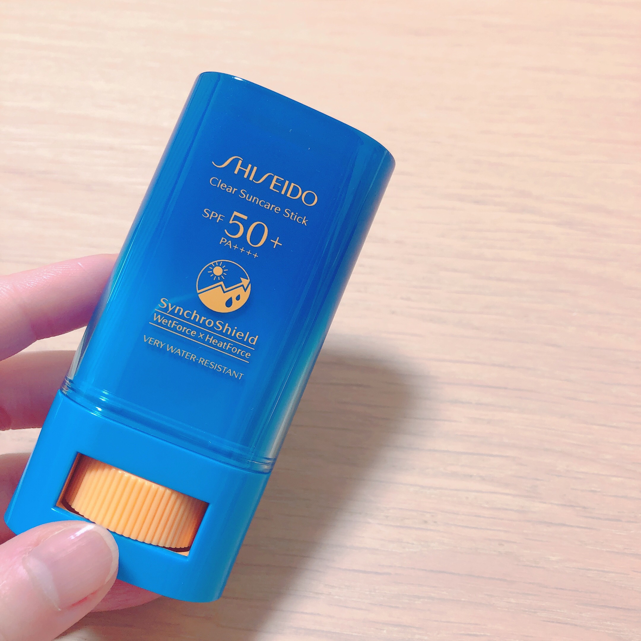 クリア サンケア スティック/SHISEIDO/日焼け止めスティックを使ったクチコミ（1枚目）