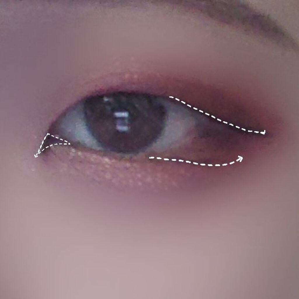 ダークローズシャドウ/KATE/アイシャドウパレットを使ったクチコミ(5枚目)