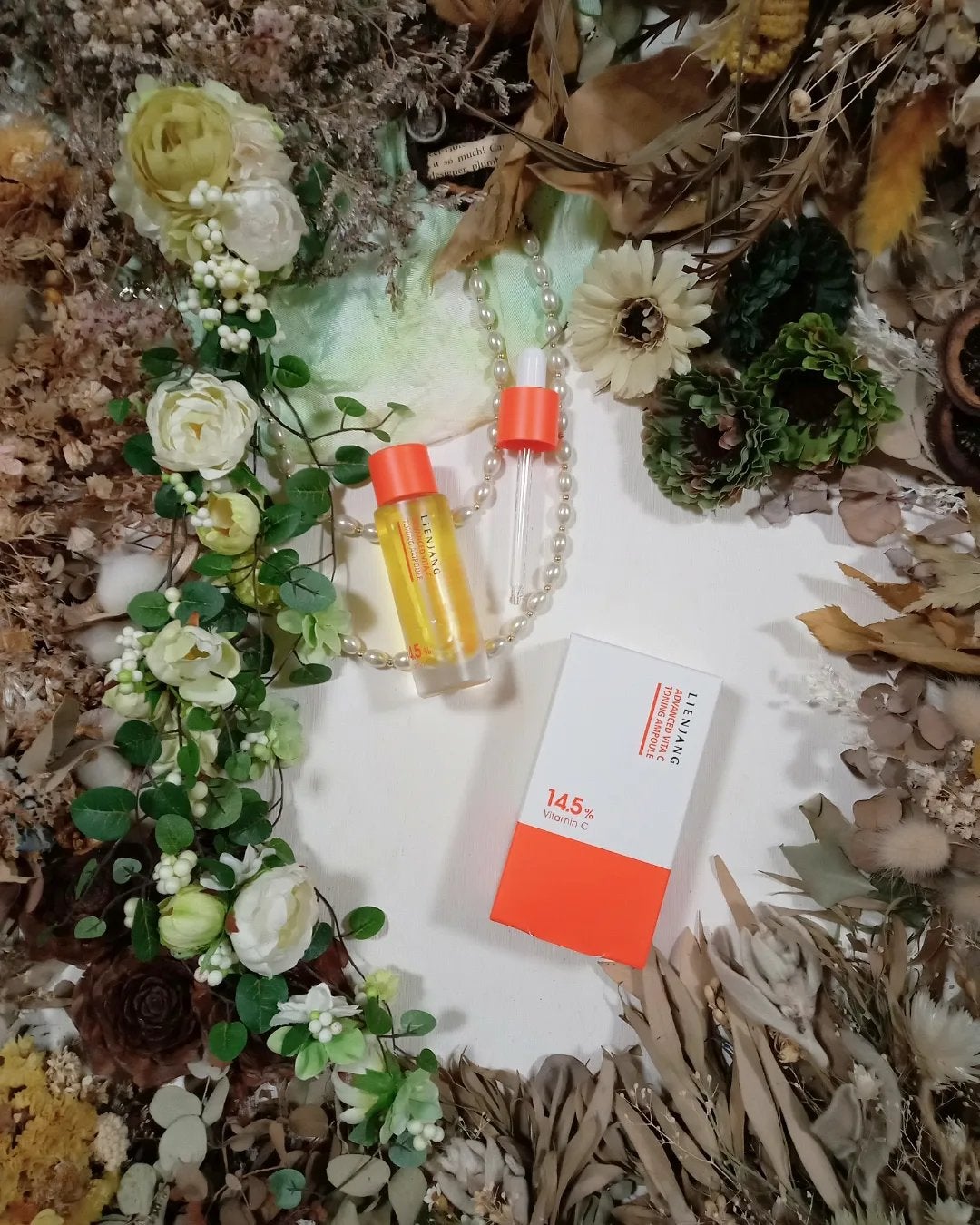 アドバンスド ビタC トーニング セラム14.5/リエンジャン/美容液を使ったクチコミ(7枚目)