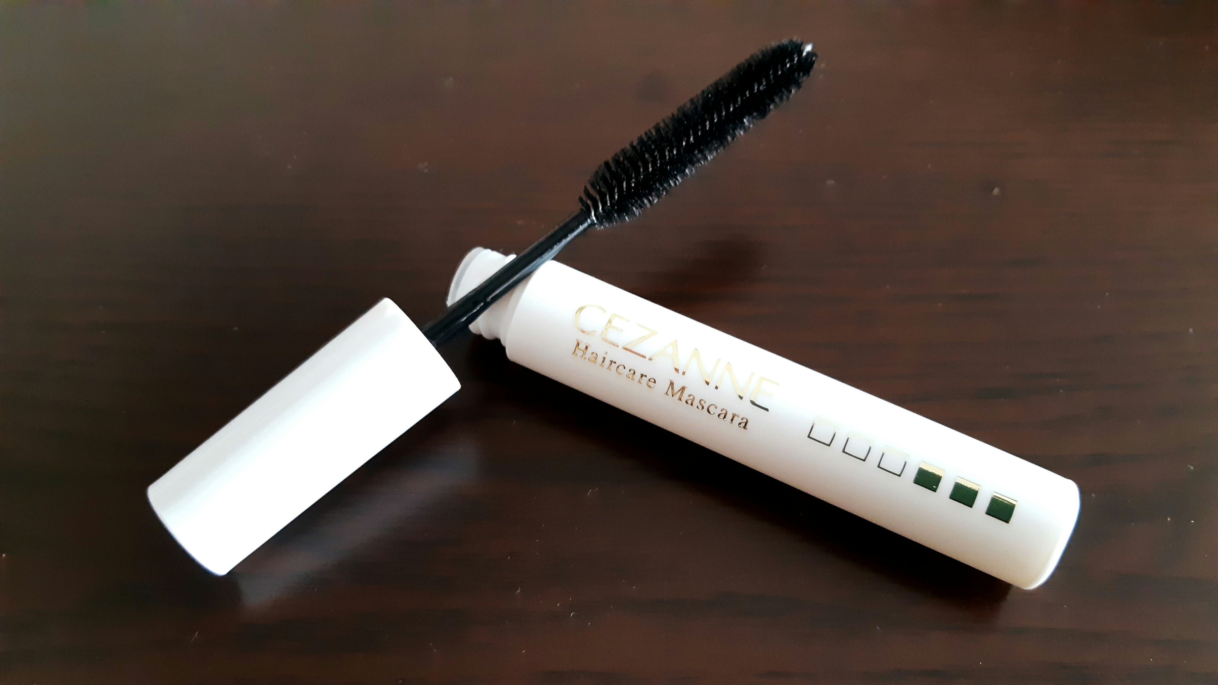 ヘアケアマスカラ/CEZANNE/ヘアジェルを使ったクチコミ（1枚目）