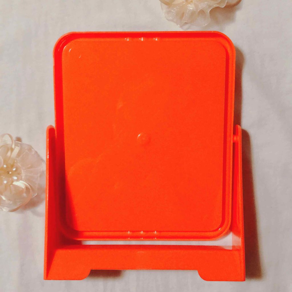 スクエアスタンドミラー 200×160×40㎜/キャンドゥ/その他化粧小物を使ったクチコミ(1枚目)