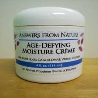 ANSWERS FROM NATURE age defying moisture creme