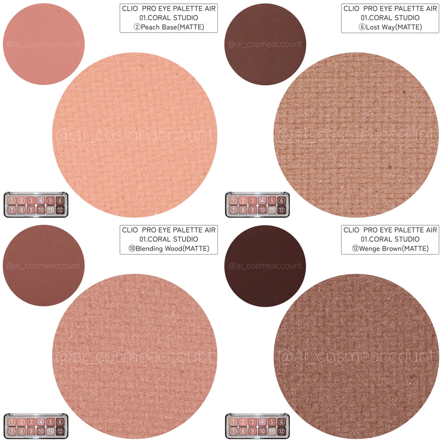 プロ アイ パレット エアー/CLIO/アイシャドウパレットを使ったクチコミ(10枚目)