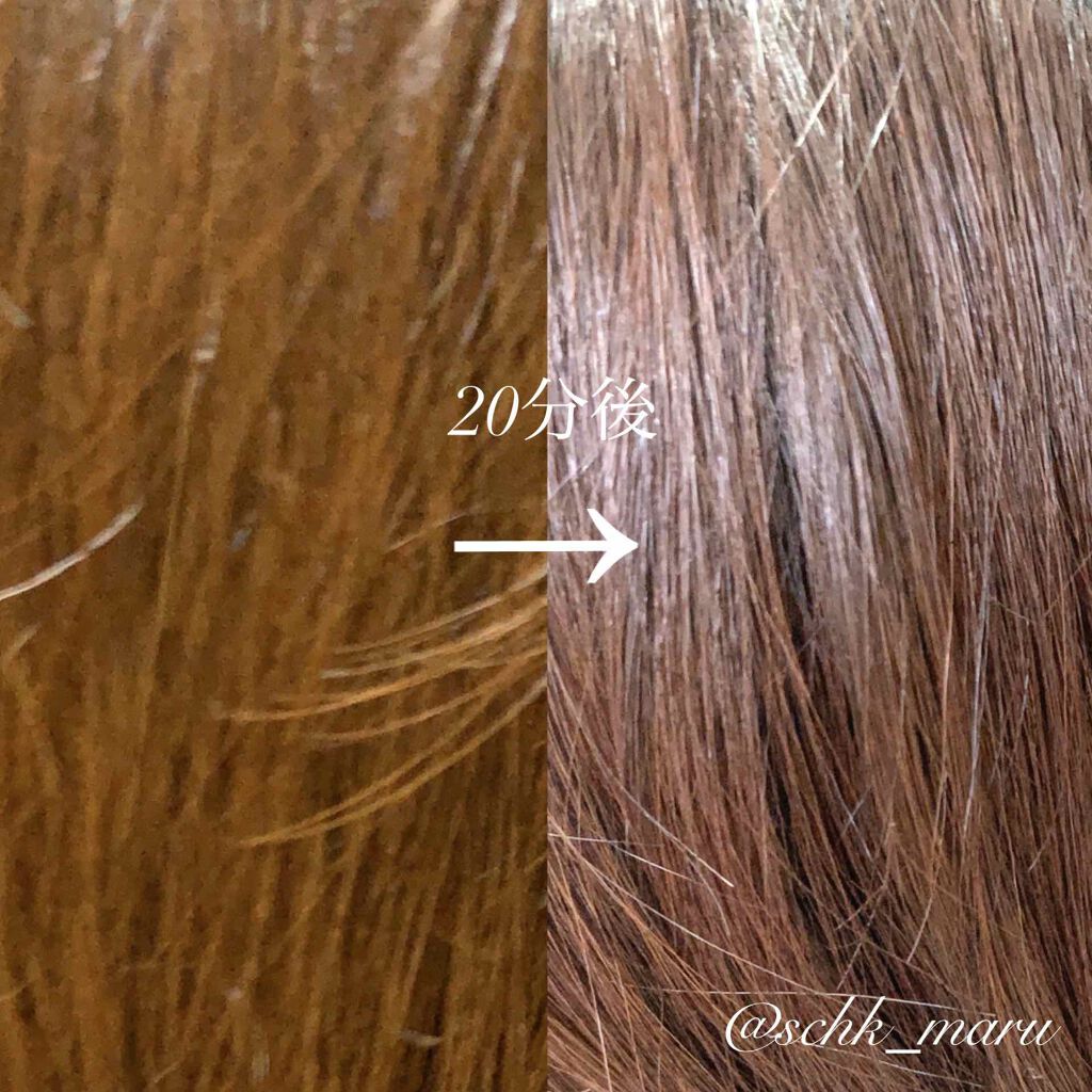 ターンアップカラー トリートメント/APRILSKIN/ヘアカラーを使ったクチコミ(4枚目)