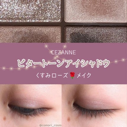 ビタートーンアイシャドウ/CEZANNE/パウダーアイシャドウを使ったクチコミ(1枚目)