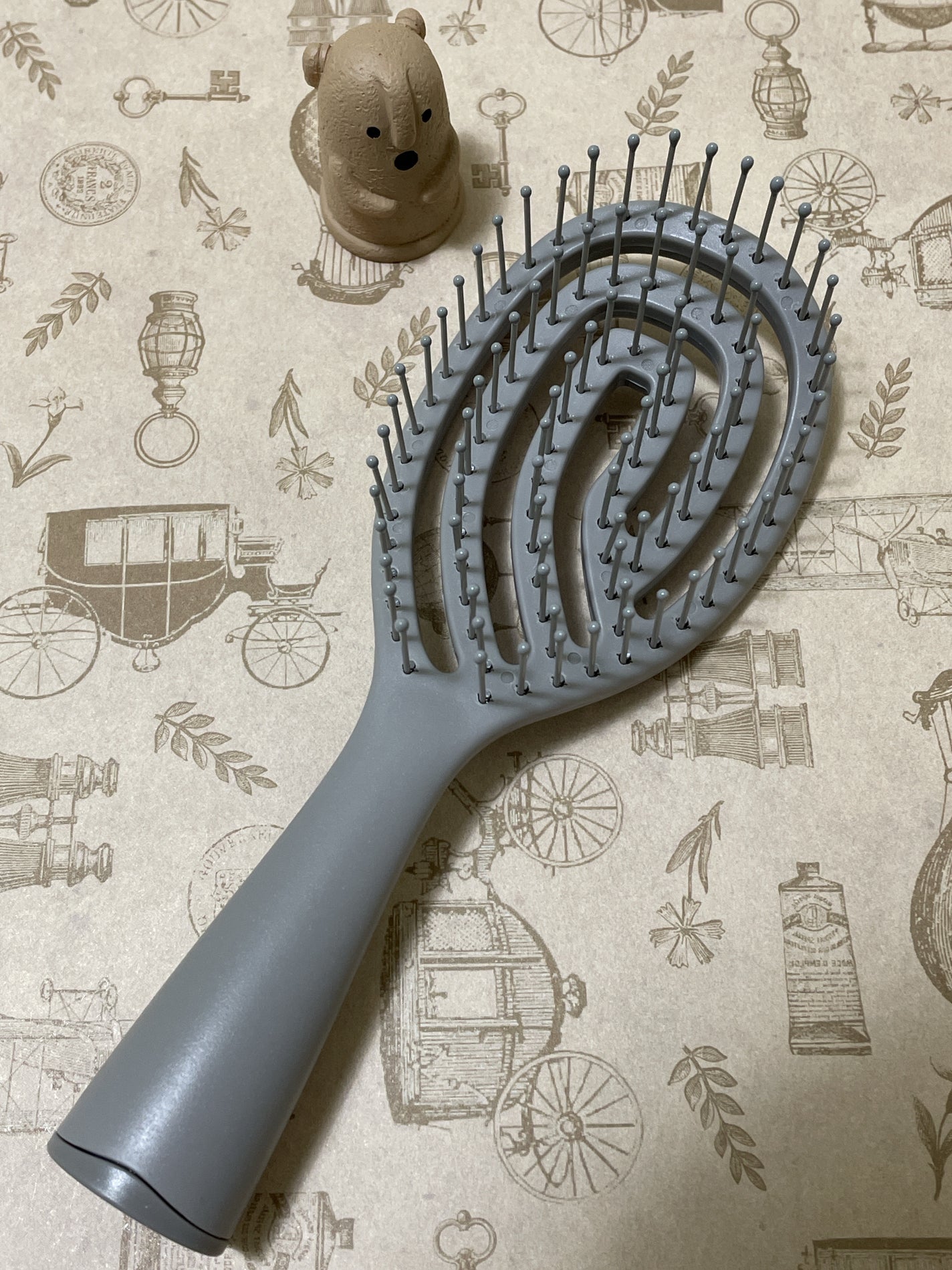 乾きやすいブローブラシ/DAISO/ヘアブラシを使ったクチコミ(2枚目)