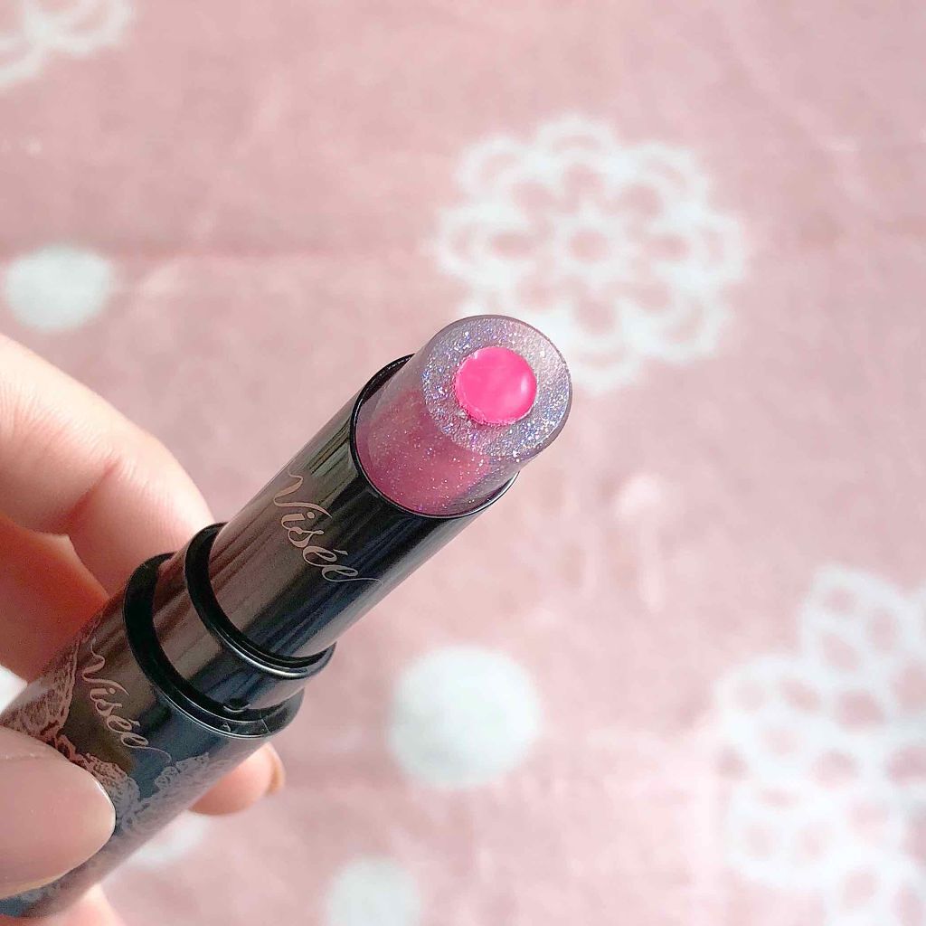 クリスタルデュオ リップスティック シアー/Visée/口紅を使ったクチコミ(2枚目)