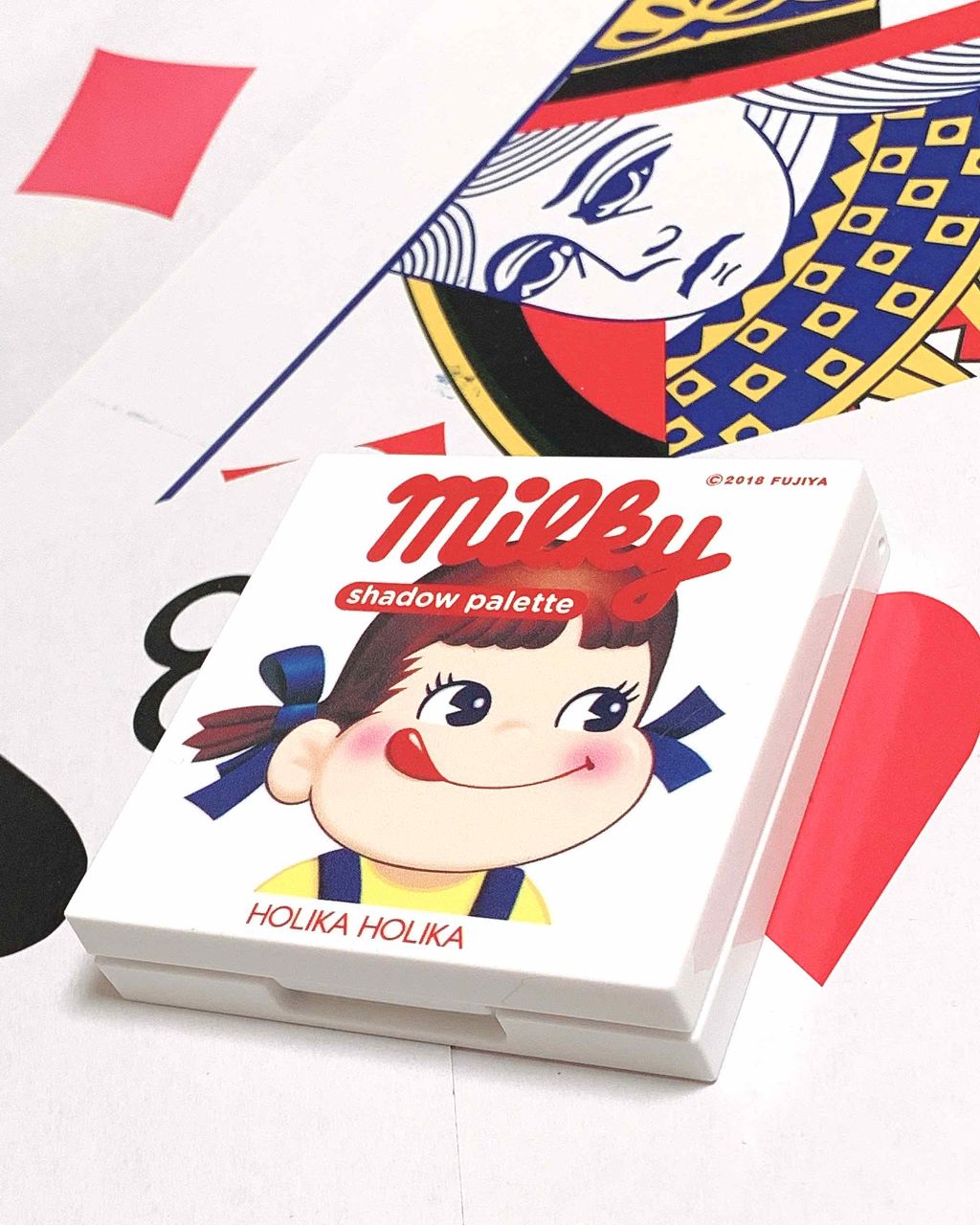 スイートペコエディション アイシャドウパレット/HOLIKA HOLIKA/アイシャドウパレットを使ったクチコミ（1枚目）