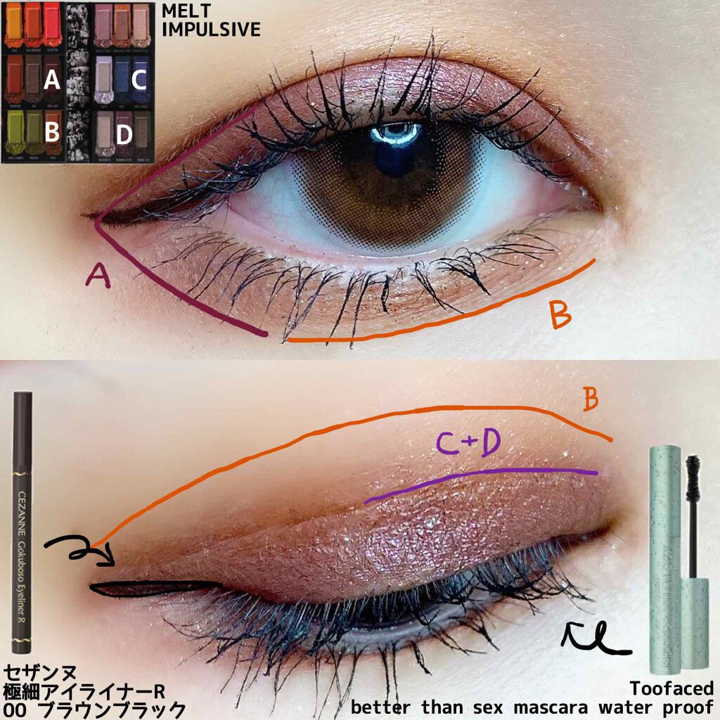 impulsive pressed pigment palette/Melt Cosmetics/アイシャドウパレットを使ったクチコミ（2枚目）