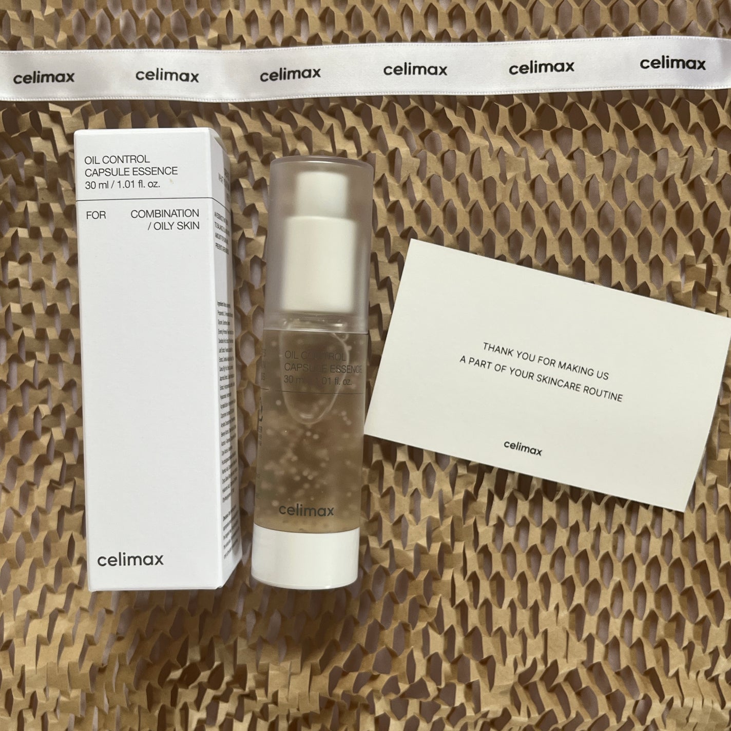 オイルコントロールカプセルエッセンス/celimax/美容液を使ったクチコミ(5枚目)