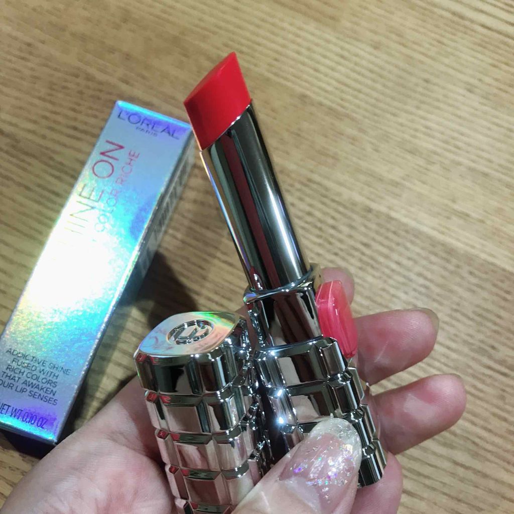 シャインオン/ロレアル パリ/口紅を使ったクチコミ(1枚目)