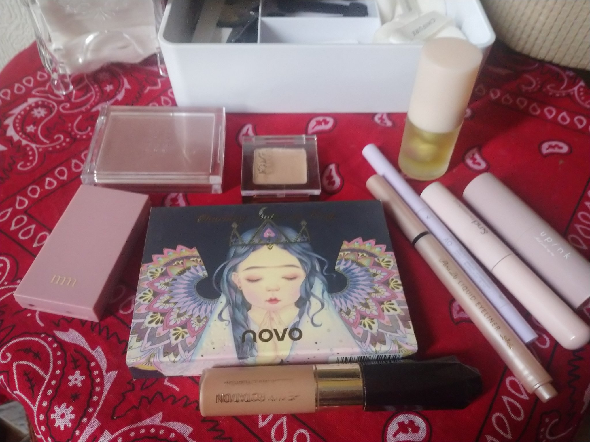 アイシャドウパレット 8色/xixi/アイシャドウパレットを使ったクチコミ（2枚目）