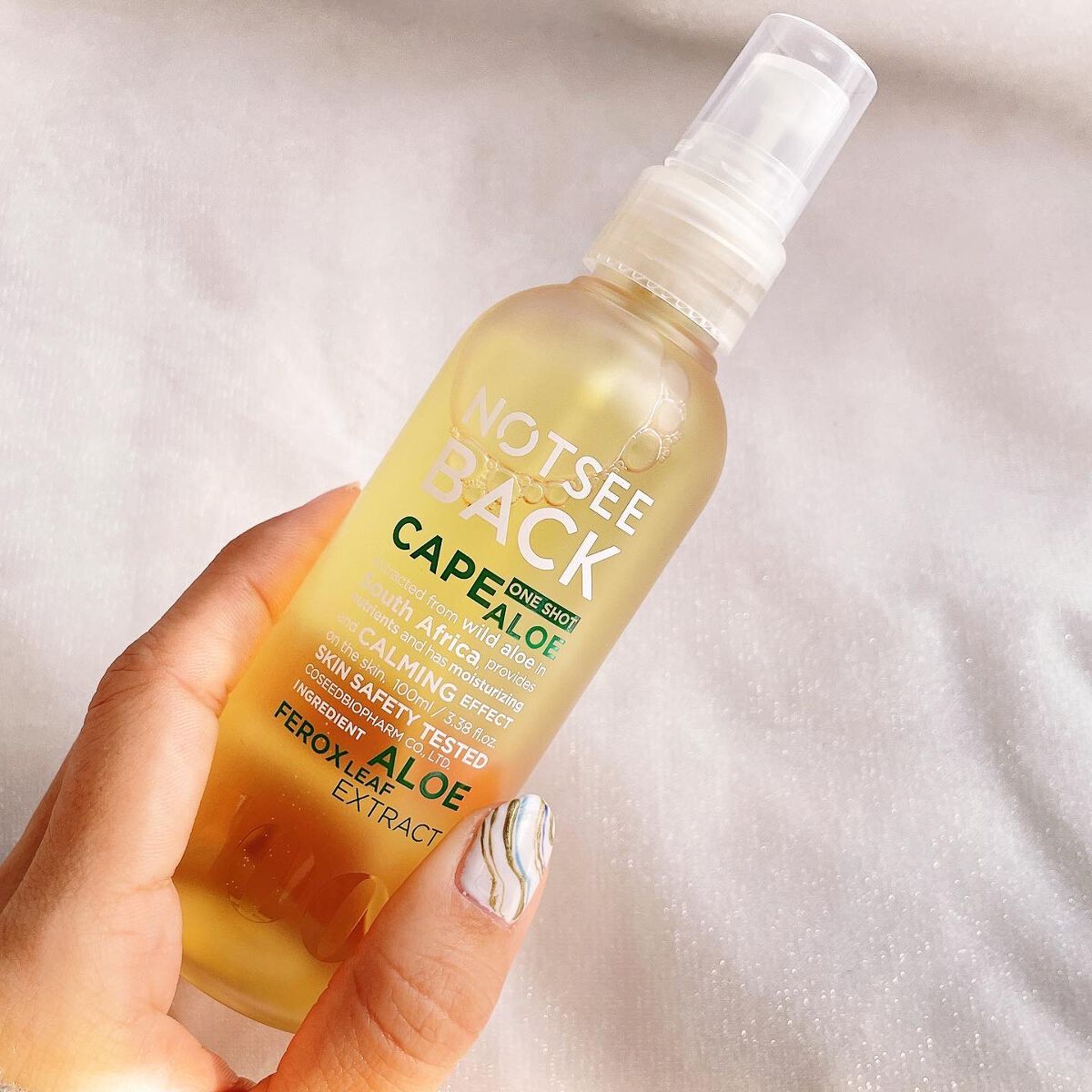 ワンショット アロエフェロックス ミストタイプ/NOTSEEBACK/ミスト状化粧水を使ったクチコミ（2枚目）