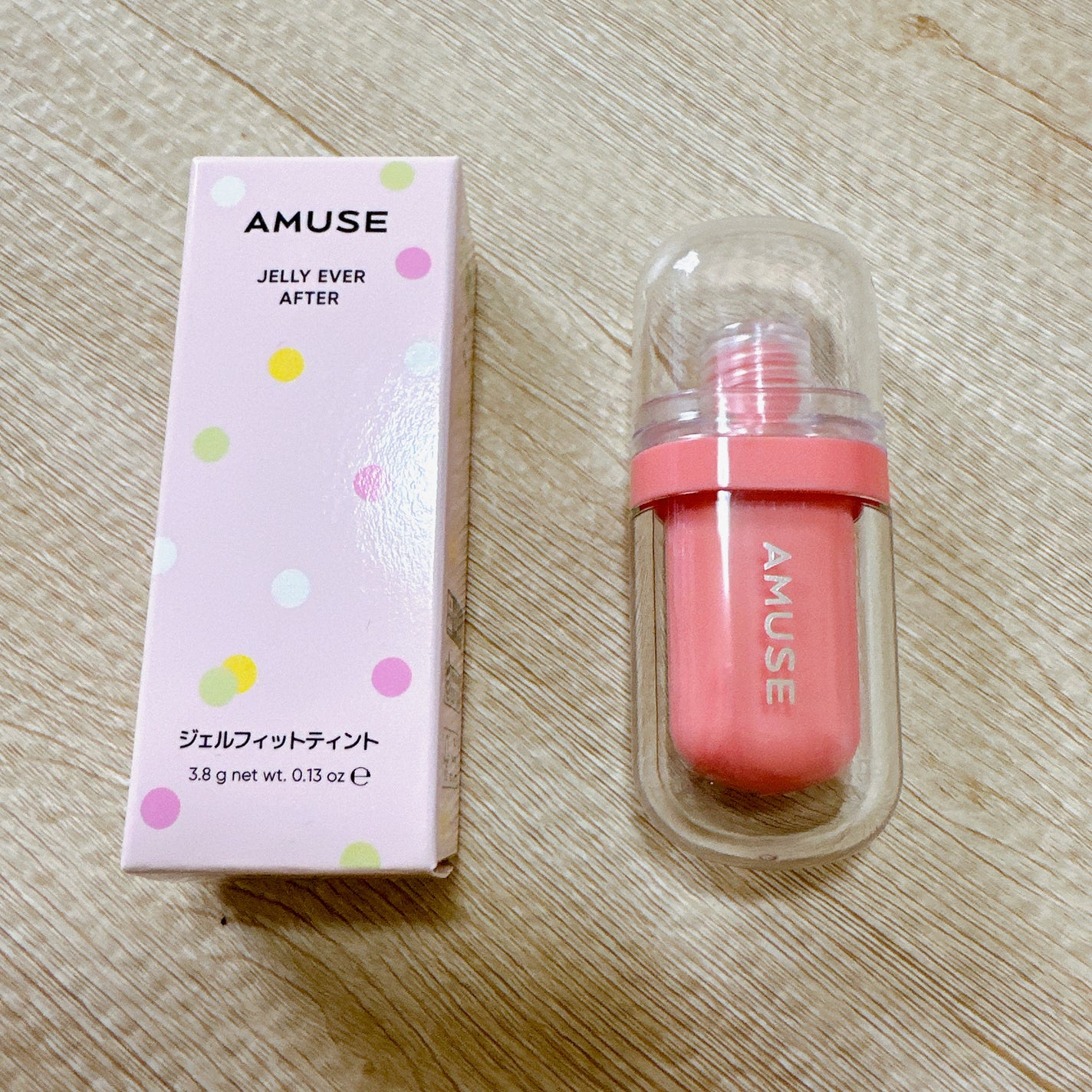 ジェルフィットティント/AMUSE/リップティントを使ったクチコミ(2枚目)