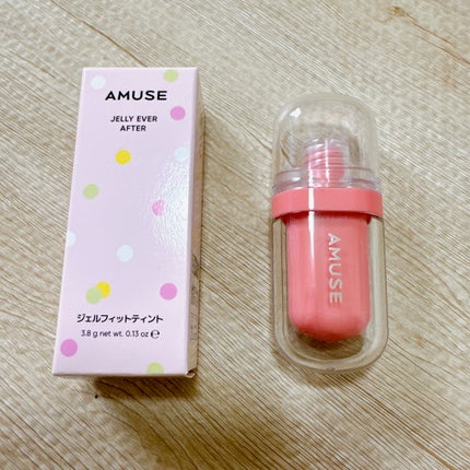 ジェルフィットティント/AMUSE/リップティントを使ったクチコミ(2枚目)