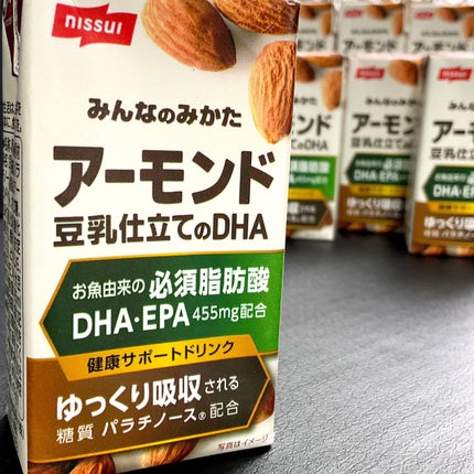 kappa on LIPS 「株式会社ニッスイアーモンド豆乳仕立てのDHA最近DHAが気にな..」(6枚目)