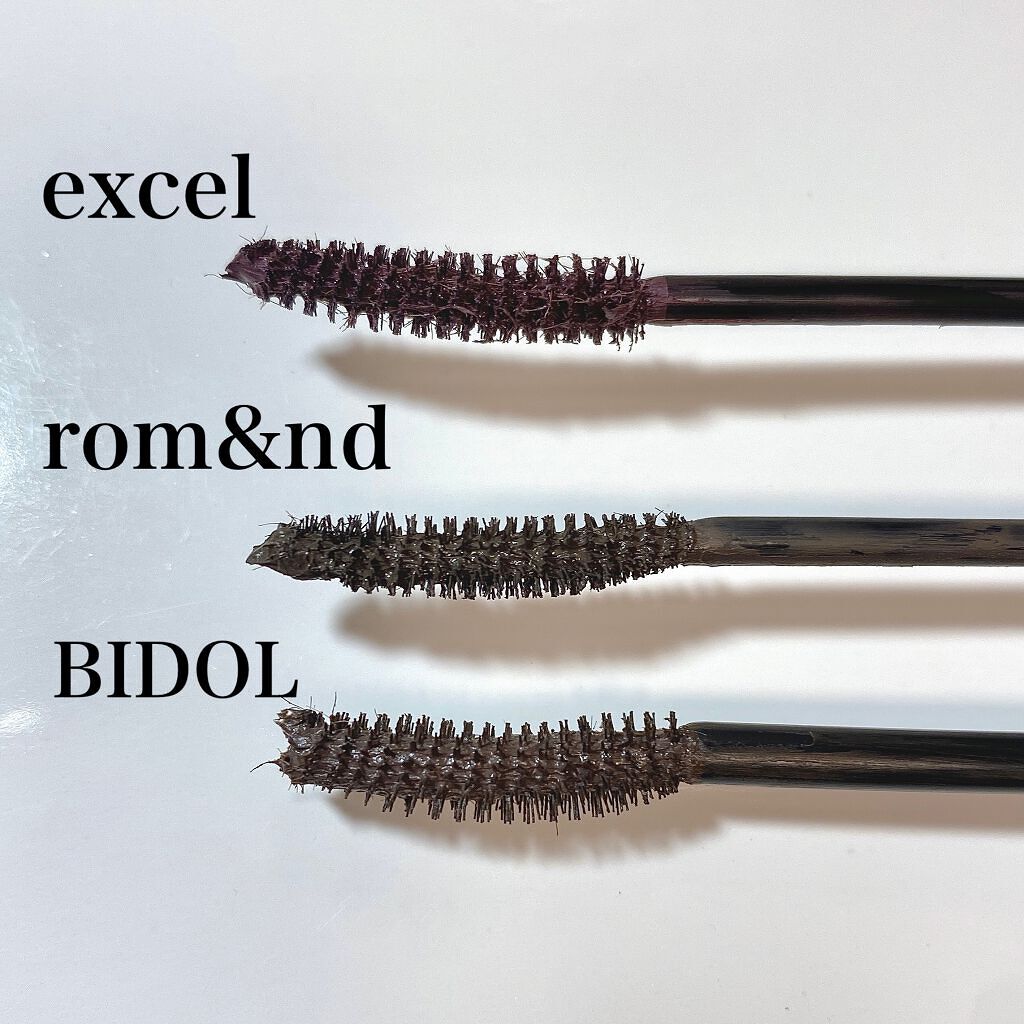 ロング＆カラード ラッシュ/excel/マスカラを使ったクチコミ（3枚目）