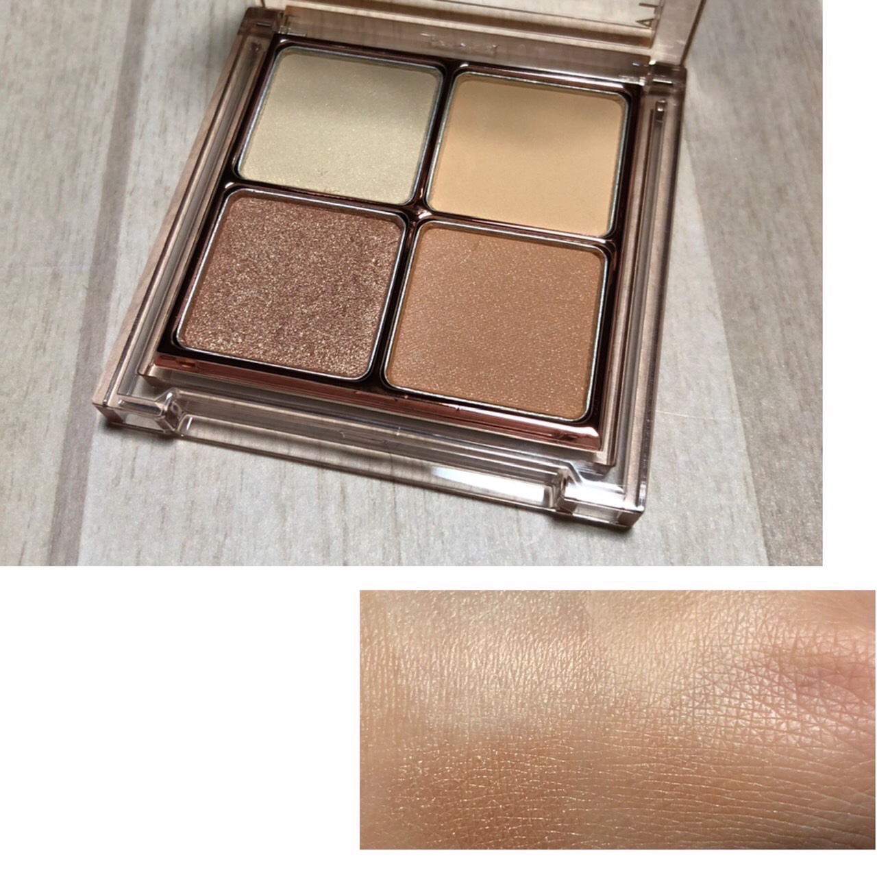 ムードオンアイパレット /BANILA CO/アイシャドウパレットを使ったクチコミ（2枚目）