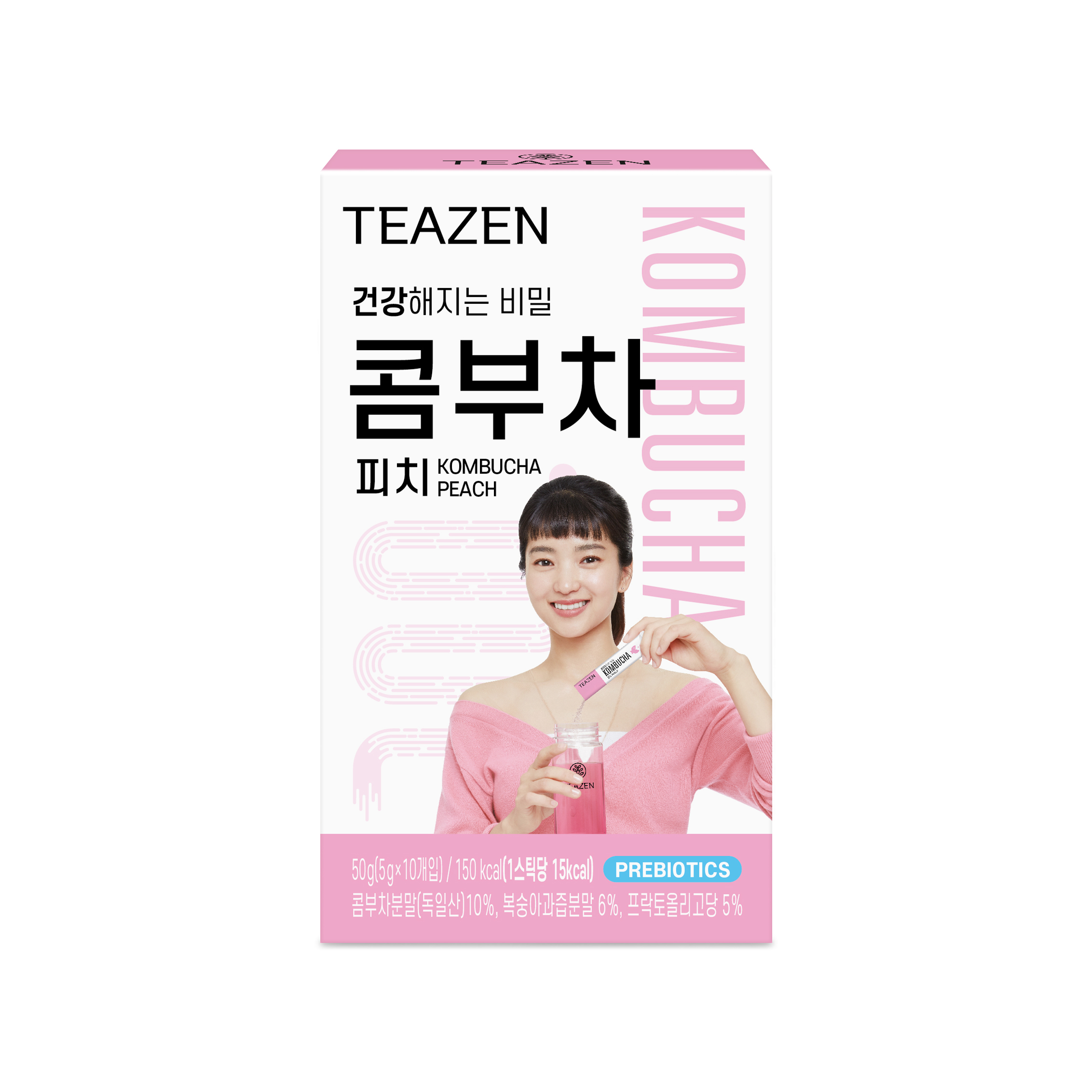 コンブチャ コンブチャ ピーチ 50g(5g×10本)