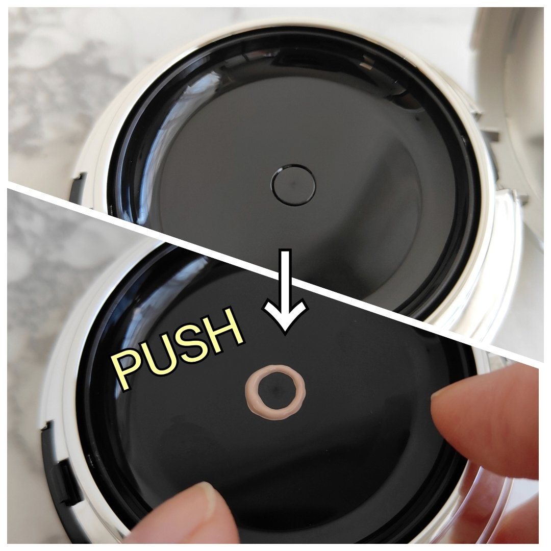 V3シャイニングファンデーション/SPICARE/クッションファンデーションを使ったクチコミ（3枚目）