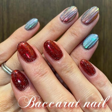 
🥃Baccarat nail🍷


énoi

Left：Baccarat glass 
mg36×wp01／mg34×wp04
Design by @akina___enoi 

Right：wp0