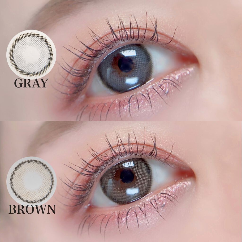 サンドシリーズ サンドブラウン/LENSSIS/カラーコンタクトレンズを使ったクチコミ（2枚目）