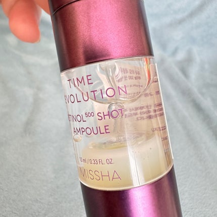 ミシャ タイムレボリューション レチ500ショット美容液/MISSHA/美容液を使ったクチコミ(2枚目)