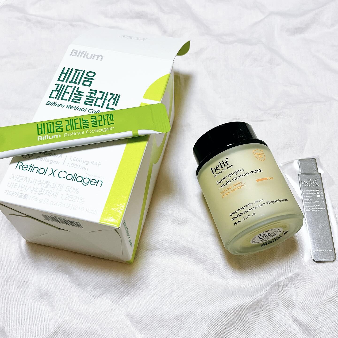 ビフィウム レチノールコラーゲン/LG生活庭園/美容サプリメントを使ったクチコミ（1枚目）