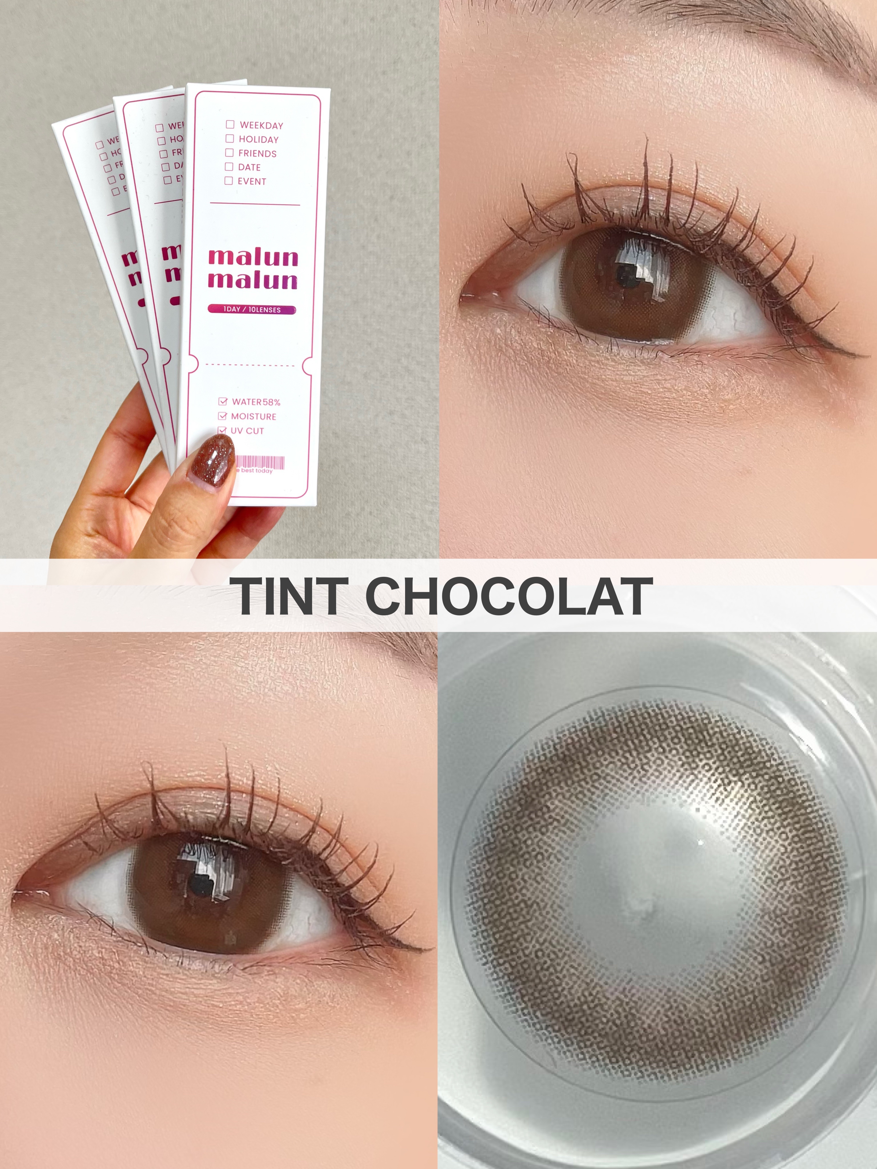 マランマラン ワンデー/malun malun/ワンデー（１DAY）カラコンを使ったクチコミ（3枚目）