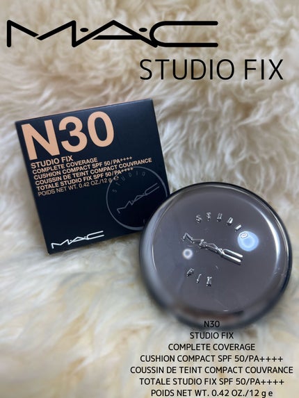 スタジオ フィックス コンプリート カバレッジ クッション コンパクト SPF 50/M・A・C/クッションファンデーションを使ったクチコミ(1枚目)