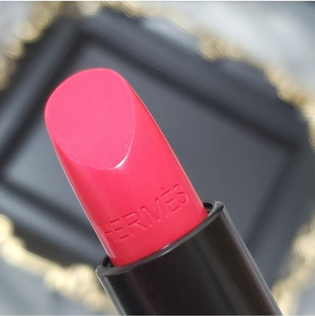 〈ルージュ・エルメス〉 ルージュ ア レーヴル サティネ/エルメス/口紅を使ったクチコミ(3枚目)