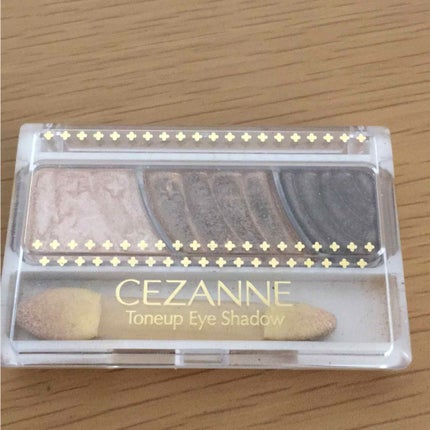 トーンアップアイシャドウ/CEZANNE/アイシャドウパレットを使ったクチコミ(1枚目)