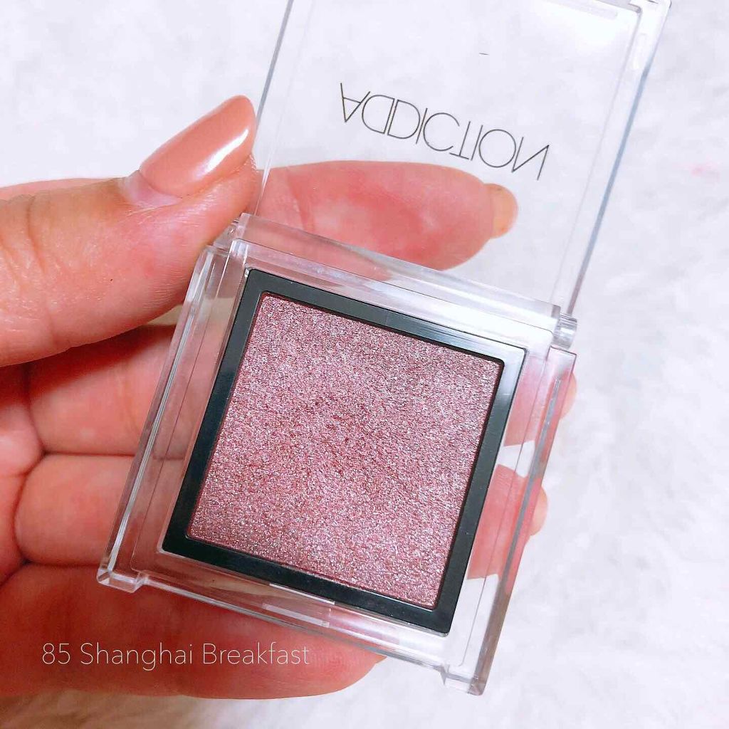 アディクション ザ アイシャドウ 85 Shanghai Breakfast (P) /ADDICTION/単色アイシャドウを使ったクチコミ（2枚目）