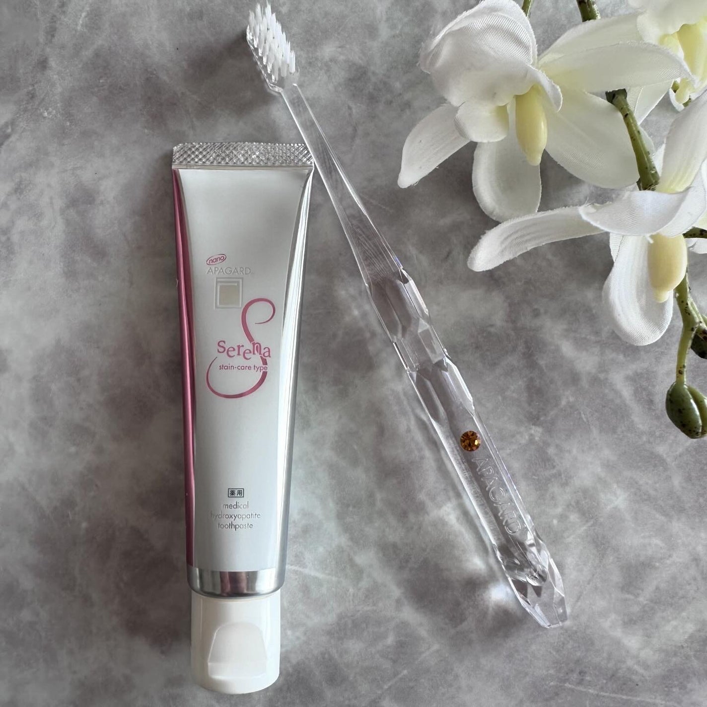 アパガードクリスタル歯ブラシ/アパガード/歯ブラシを使ったクチコミ(2枚目)