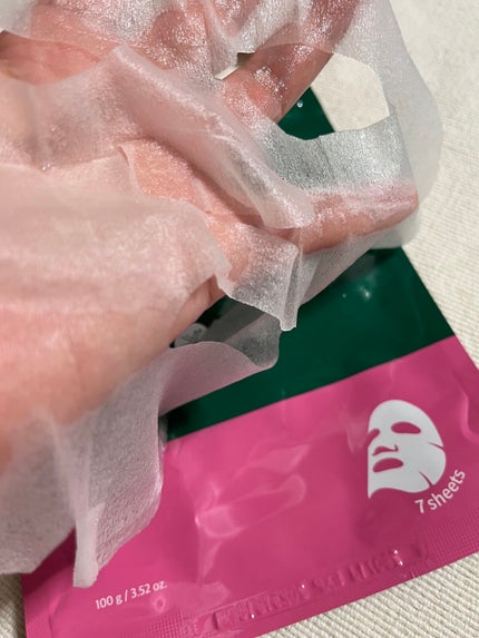 シカスージングマスクパック(7枚)/KUNDAL/シートマスク・パックを使ったクチコミ(3枚目)