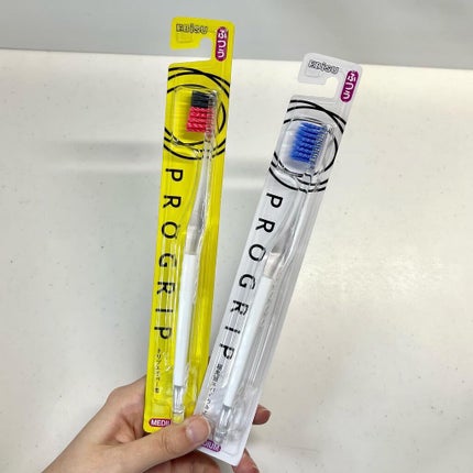 プログリップハブラシ typeⅠ/エビス/歯ブラシを使ったクチコミ(1枚目)