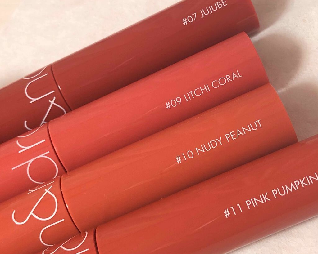 ジューシーラスティングティント/rom&nd/リップティントを使ったクチコミ（1枚目）