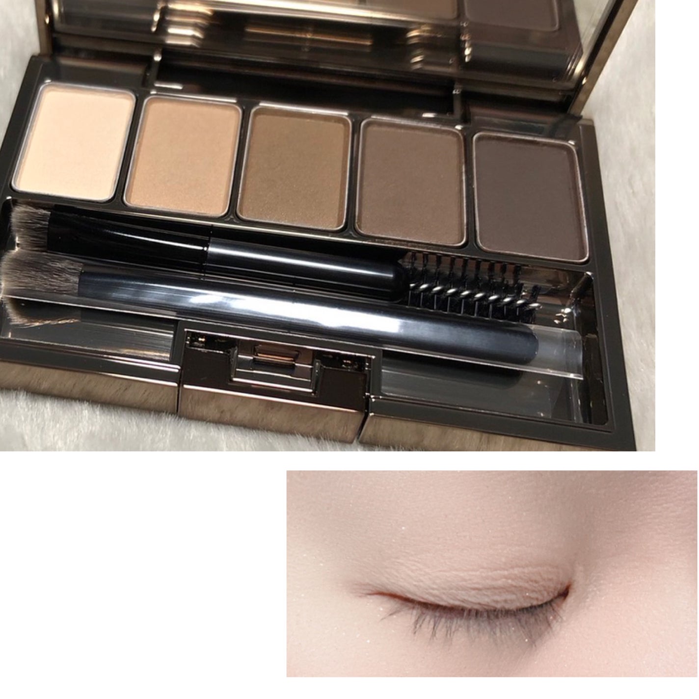 スタイリングアイゾーンコンパクト/LUNASOL/アイシャドウパレットを使ったクチコミ(5枚目)