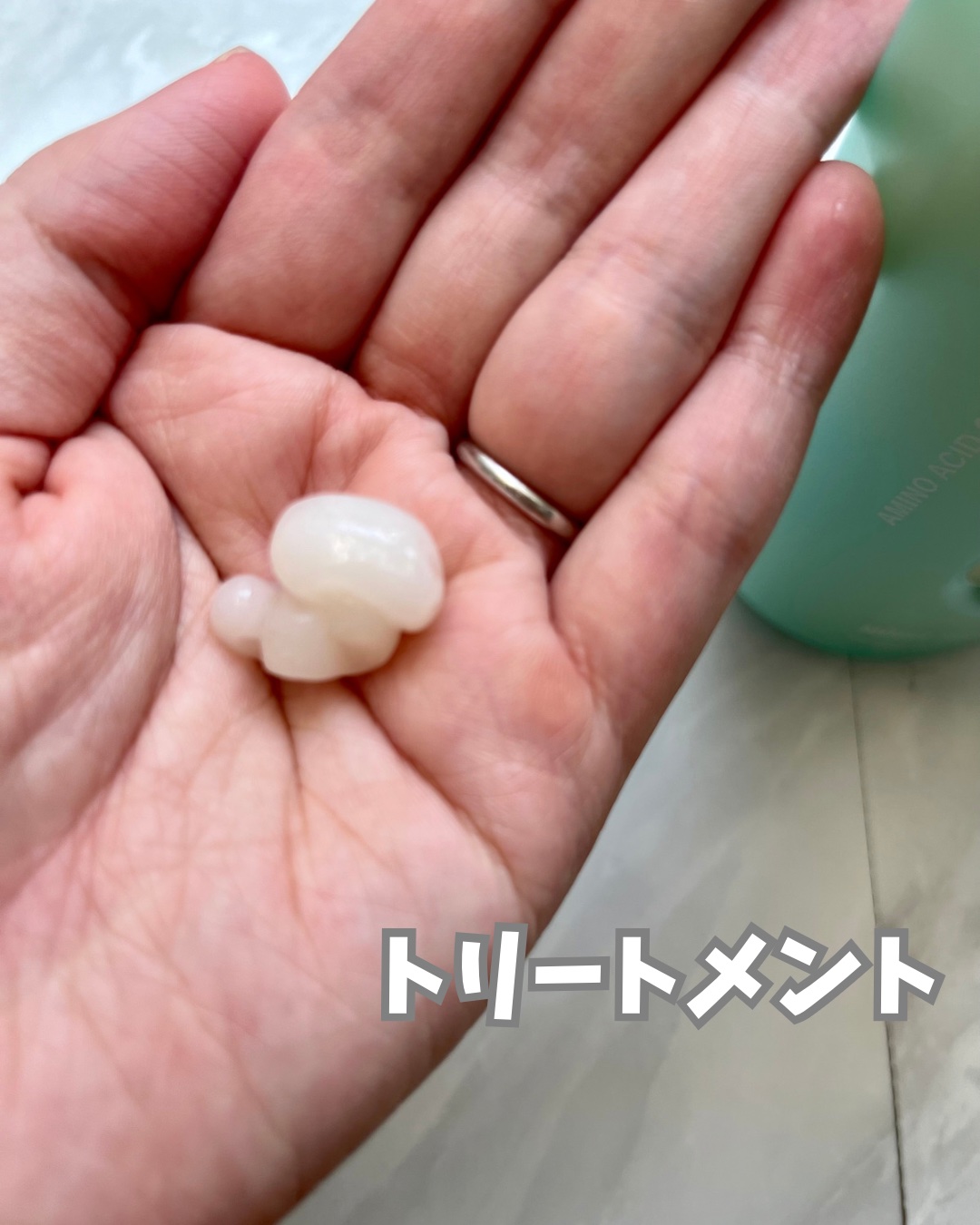 ワン アミノレスキューモイストシャンプー/トリートメント トリートメント（400g）/アミノレスキュー/市販シャンプーを使ったクチコミ（3枚目）