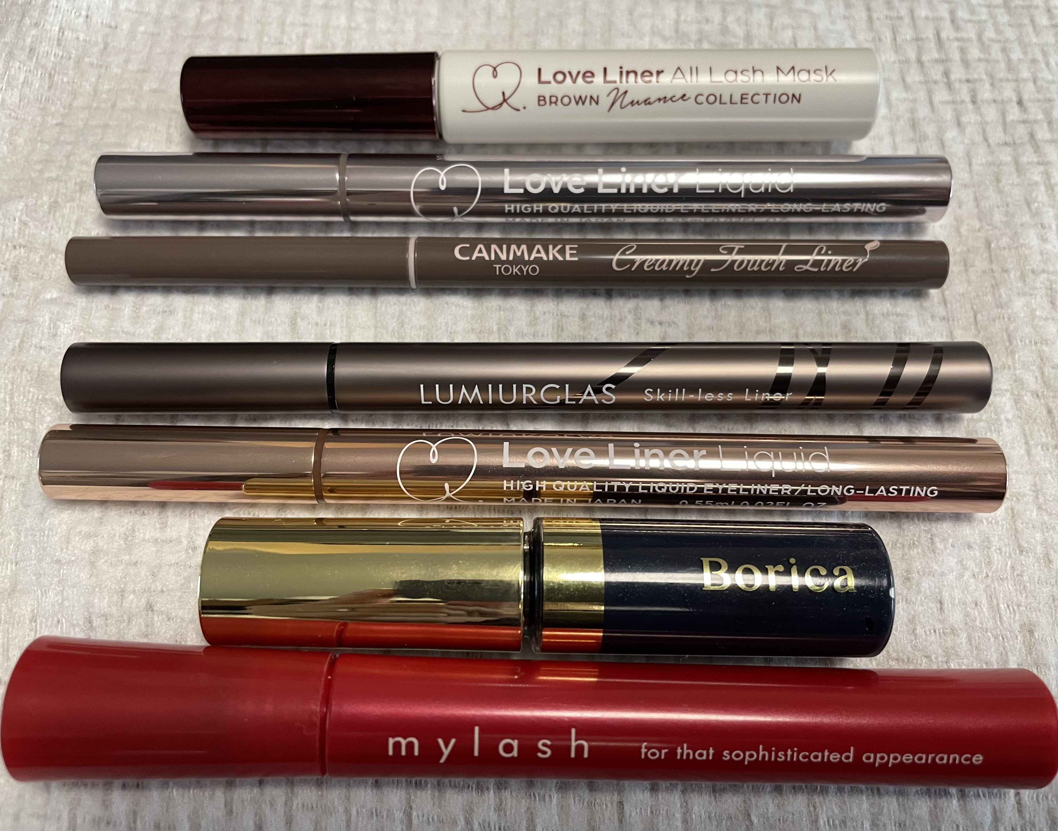 オールラッシュマスク ブラウンニュアンス コレクション ローズベリーブラウン/ラブ・ライナー/マスカラを使ったクチコミ（1枚目）
