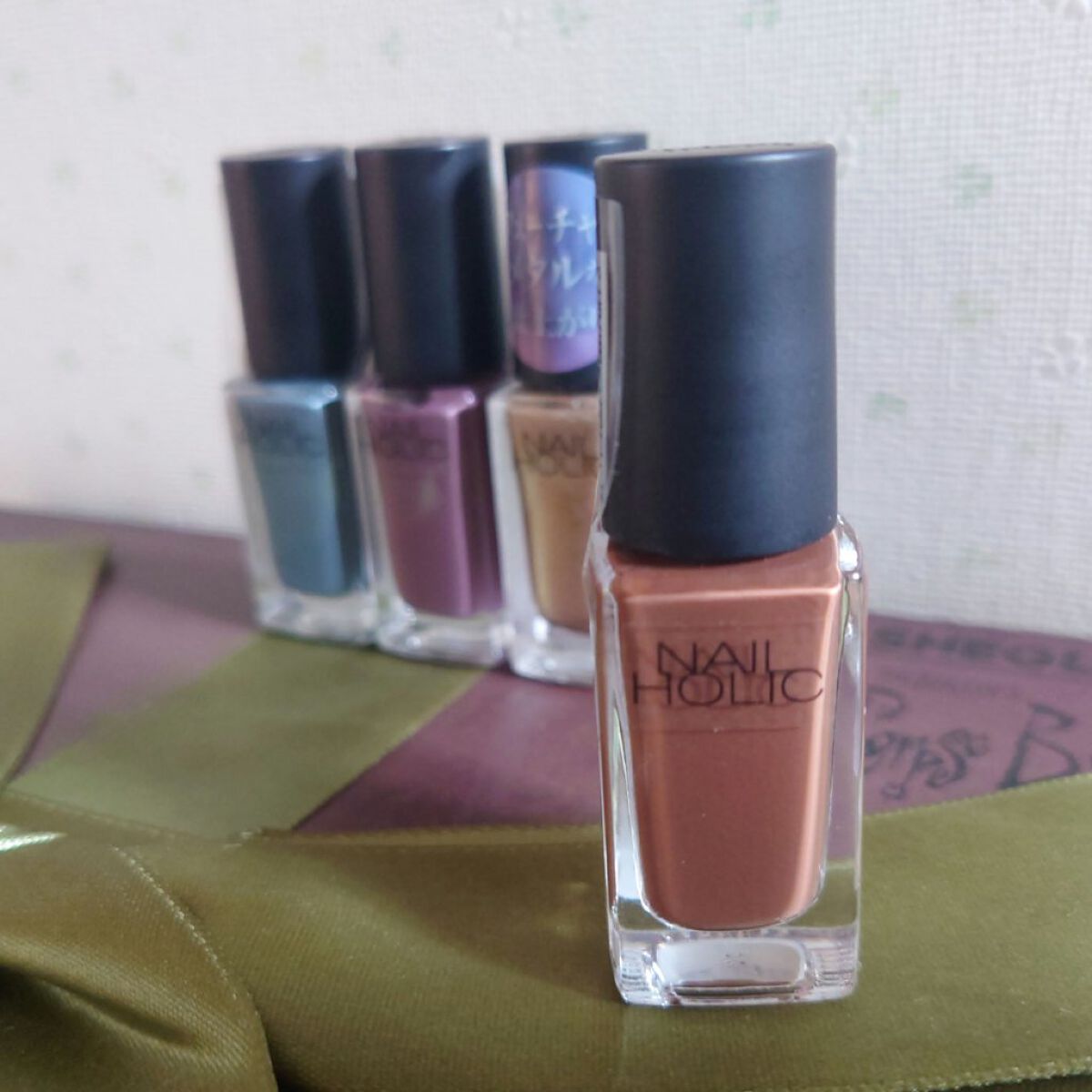 ネイルホリック Earth color BR308/ネイルホリック/マニキュアを使ったクチコミ（1枚目）